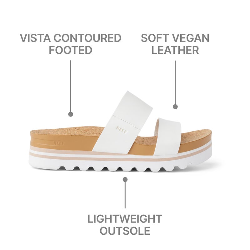 Reef Cushion Vista Hi Sandals - Women's, Cloud 11 M - Image 5